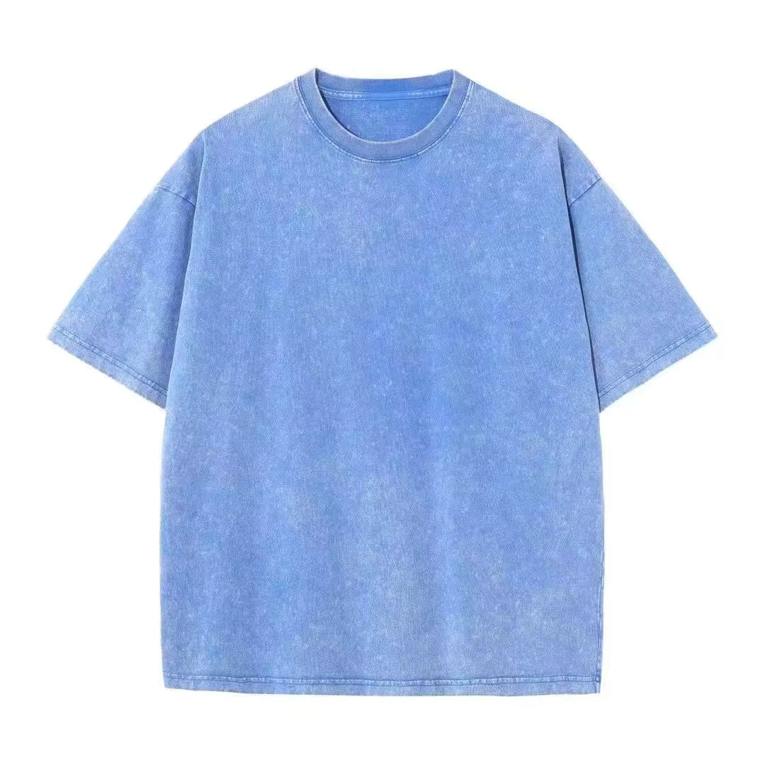 Oversized Faded Blue Tshirt