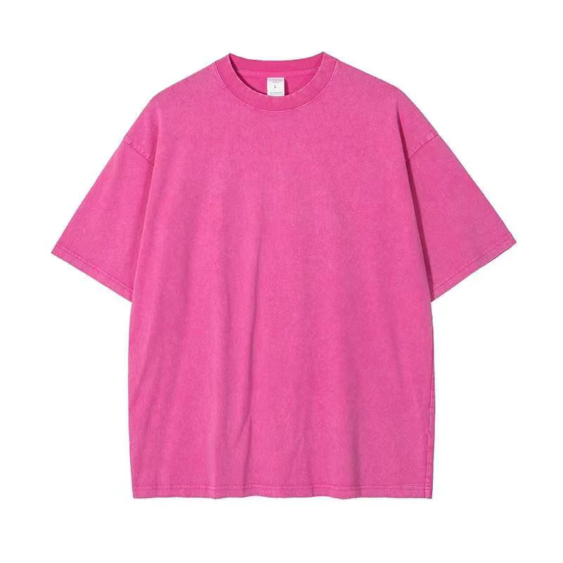 oversized Faded Pink T shirt