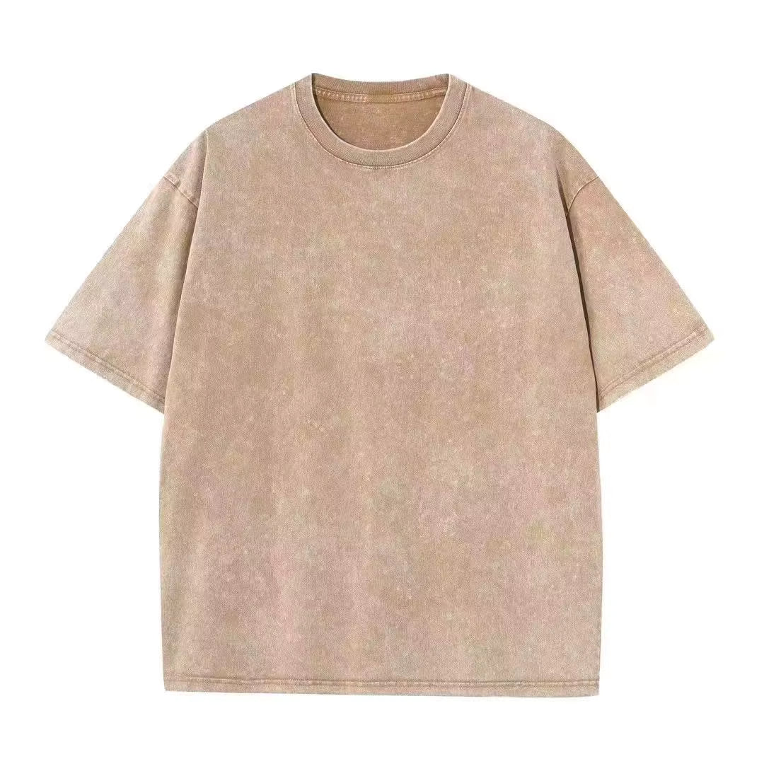 Oversized Faded Sand T shirt