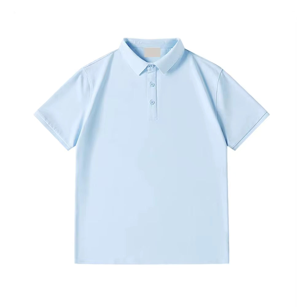 Mens Light Blue Polo Shirt