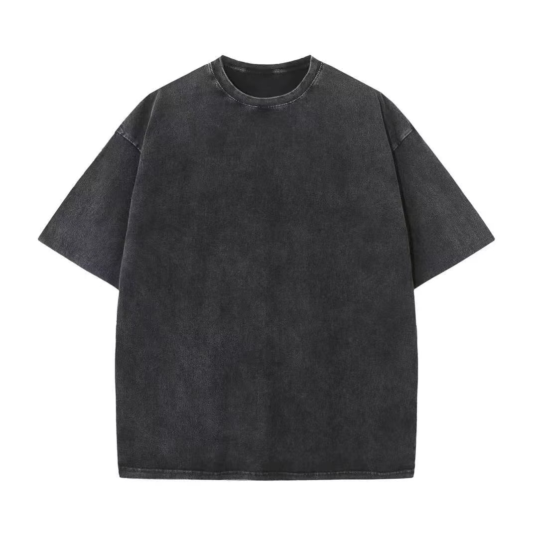 Oversized Faded Black Tshirt