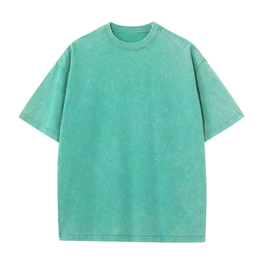 oversized Faded Green T shirt